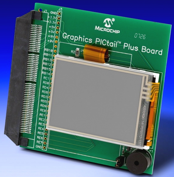 Дочерняя плата Graphics PICtail™ Plus