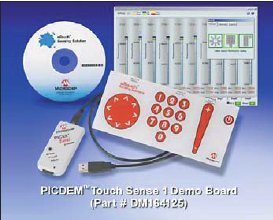 Стартовый набор PICDEM Touch Sense 1 Development Kit